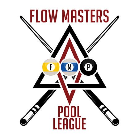 Flow Masters Pool League logo